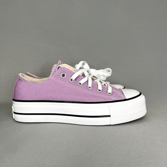 New Womens Converse Chuck Taylor All Star Lift Platform Multi Sz Purple Amethyst - Picture 13 of 16